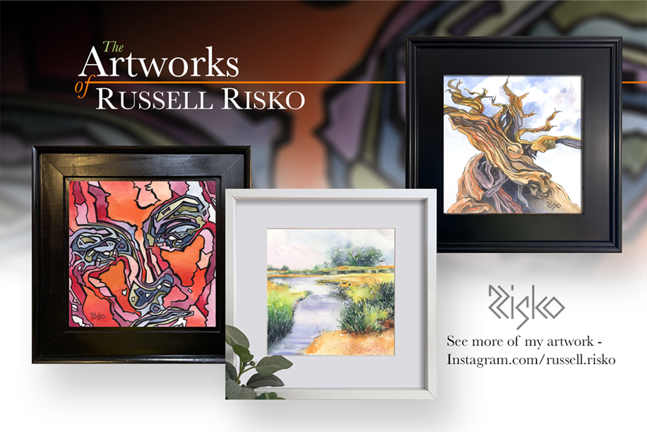 photo panel Artworks of Russell Risko